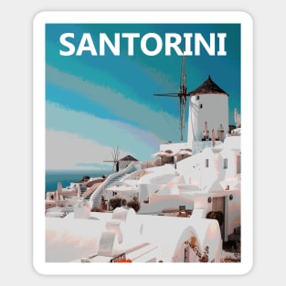 Santorini Sticker